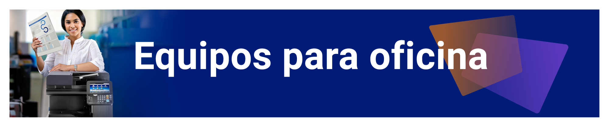 Banner informativo sobre los Términos y Condiciones de CopyMart